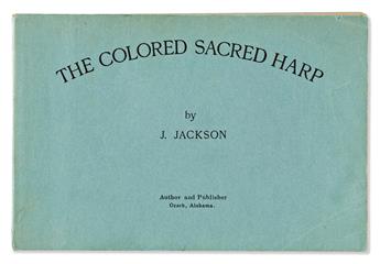 (RELIGION.) Judge Jackson. The Colored Sacred Harp.